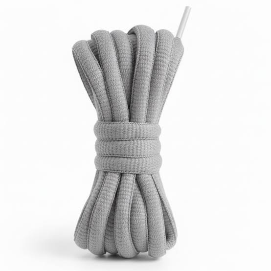 SHOE LACES 'LIGHT GREY'